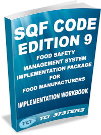 SQF 9 Food Implementation Workbook Sample